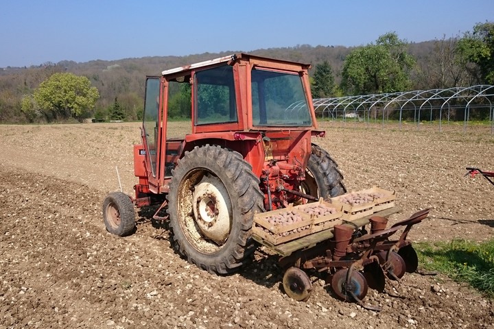 Planteuse à pommes de terre